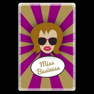 Etui carte bancaire Miss business Rousse