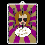 Porte clés Miss business Rousse