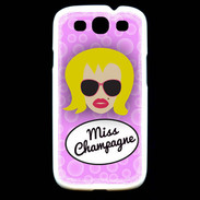 Coque Samsung Galaxy S3 Miss Champagne Blonde