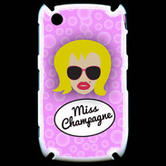 Coque Blackberry 8520 Miss Champagne Blonde