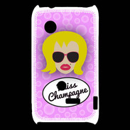 Coque Sony Xperia Typo Miss Champagne Blonde