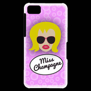 Coque Blackberry Z10 Miss Champagne Blonde