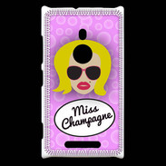 Coque Nokia Lumia 925 Miss Champagne Blonde