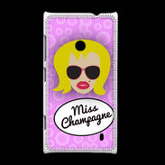 Coque Nokia Lumia 520 Miss Champagne Blonde