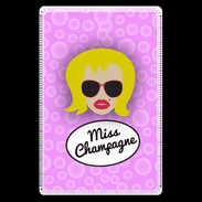 Etui carte bancaire Miss Champagne Blonde