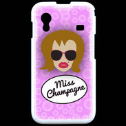 Coque Samsung ACE S5830 Miss Champagne Rousse