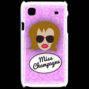 Coque Samsung Galaxy S Miss Champagne Rousse