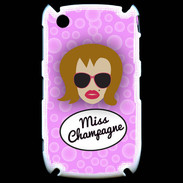 Coque Blackberry 8520 Miss Champagne Rousse