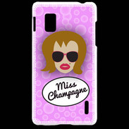 Coque LG Optimus G Miss Champagne Rousse