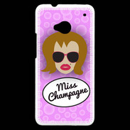 Coque HTC One Miss Champagne Rousse
