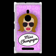 Coque Nokia Lumia 925 Miss Champagne Rousse