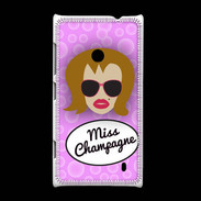 Coque Nokia Lumia 520 Miss Champagne Rousse