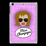 Coque iPadMini Miss Champagne Rousse