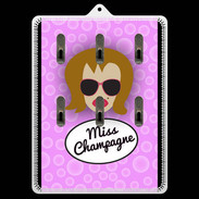 Porte clés Miss Champagne Rousse