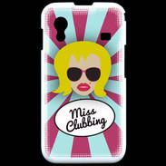 Coque Samsung ACE S5830 Miss Clubbing Blonde