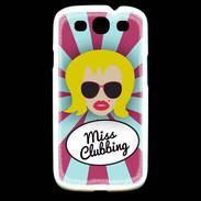 Coque Samsung Galaxy S3 Miss Clubbing Blonde