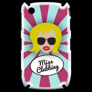 Coque Blackberry 8520 Miss Clubbing Blonde