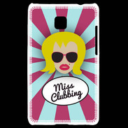 Coque LG Optimus L3 II Miss Clubbing Blonde