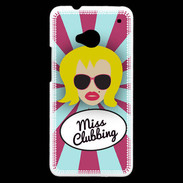 Coque HTC One Miss Clubbing Blonde