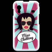Coque Samsung ACE S5830 Miss Clubbing Brune