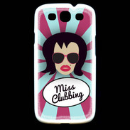 Coque Samsung Galaxy S3 Miss Clubbing Brune