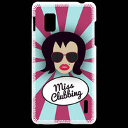 Coque LG Optimus G Miss Clubbing Brune