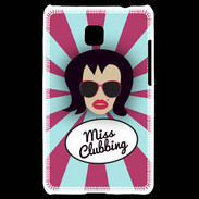 Coque LG Optimus L3 II Miss Clubbing Brune
