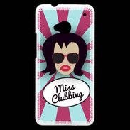 Coque HTC One Miss Clubbing Brune