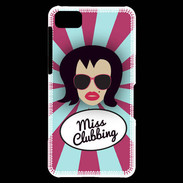 Coque Blackberry Z10 Miss Clubbing Brune
