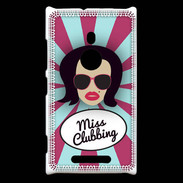 Coque Nokia Lumia 925 Miss Clubbing Brune