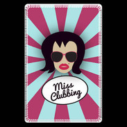 Etui carte bancaire Miss Clubbing Brune