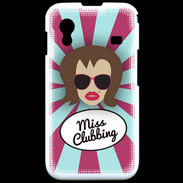 Coque Samsung ACE S5830 Miss Clubbing Chatain