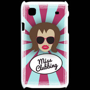 Coque Samsung Galaxy S Miss Clubbing Chatain