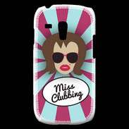 Coque Samsung Galaxy S3 Mini Miss Clubbing Chatain