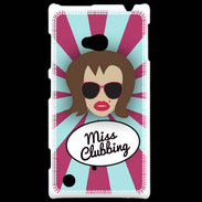 Coque Nokia Lumia 720 Miss Clubbing Chatain
