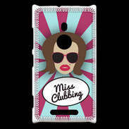 Coque Nokia Lumia 925 Miss Clubbing Chatain