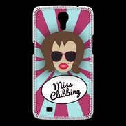 Coque Samsung Galaxy Mega Miss Clubbing Chatain