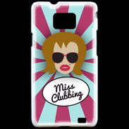 Coque Samsung Galaxy S2 Miss Clubbing Rousse