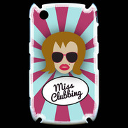 Coque Blackberry 8520 Miss Clubbing Rousse