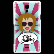 Coque Sony Xperia T Miss Clubbing Rousse