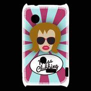 Coque Sony Xperia Typo Miss Clubbing Rousse
