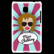 Coque LG Optimus L3 II Miss Clubbing Rousse