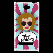 Coque HTC Windows Phone 8S Miss Clubbing Rousse