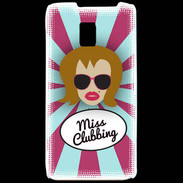 Coque LG P990 Miss Clubbing Rousse