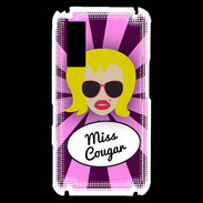 Coque Samsung Player One Miss Cougar Blonde