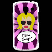 Coque Samsung Galaxy Ace 2 Miss Cougar Blonde