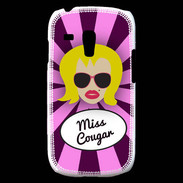 Coque Samsung Galaxy S3 Mini Miss Cougar Blonde