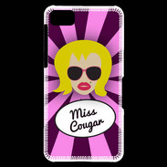 Coque Blackberry Z10 Miss Cougar Blonde