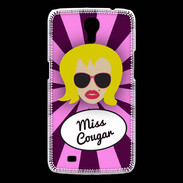 Coque Samsung Galaxy Mega Miss Cougar Blonde