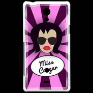 Coque Sony Xperia T Miss Cougar Brune